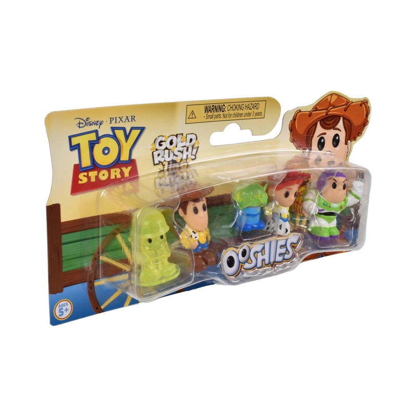 PACK 5 FIGURAS OOSHIES COLECCIONABLES TOY STORY - 2