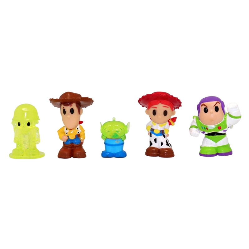 PACK 5 FIGURAS OOSHIES COLECCIONABLES TOY STORY - 3