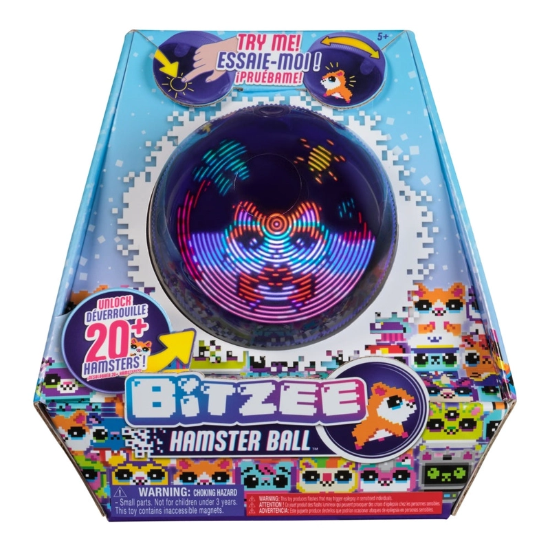 BITZEE BOLA HAMSTER MASCOTA INTERCTIVA - 8