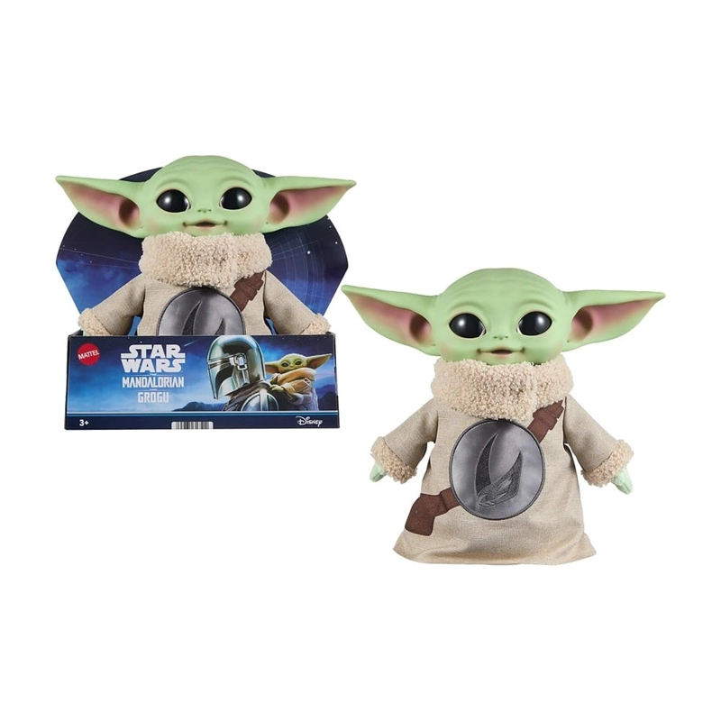 GROGU GRANDE PELUCHE STAR WARS MATTEL COLECCIONABLE - 1