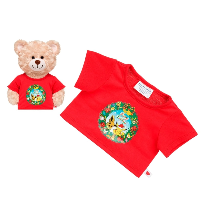 POLERA NAVIDAD POKEMON 2023 BUILD-A-BEAR - 1