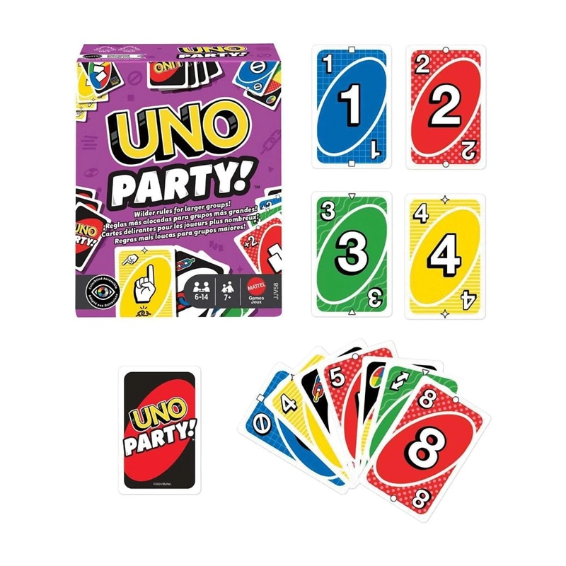 GAMES UNO JUEGO DE CARTAS PARTY RENOVADO - 2