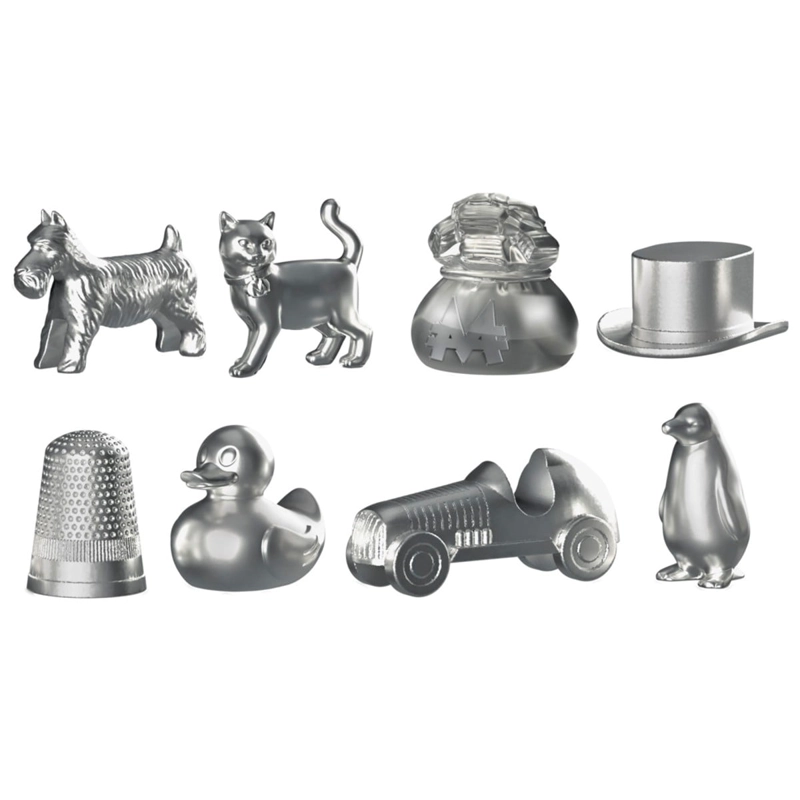 JUEGO DE MESA MONOPOLY CL�SICO HASBRO - 6
