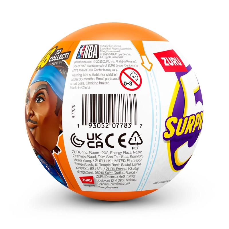 BOLA 5 SORPRESAS SERIE 2NBA BALLERS - 1