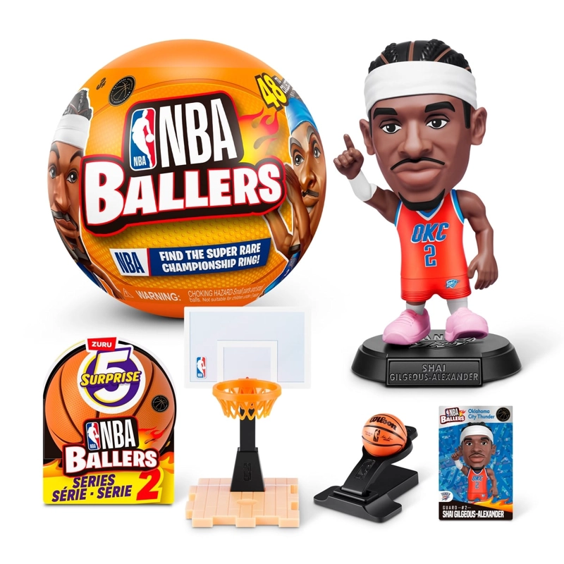 BOLA 5 SORPRESAS SERIE 2NBA BALLERS - 3
