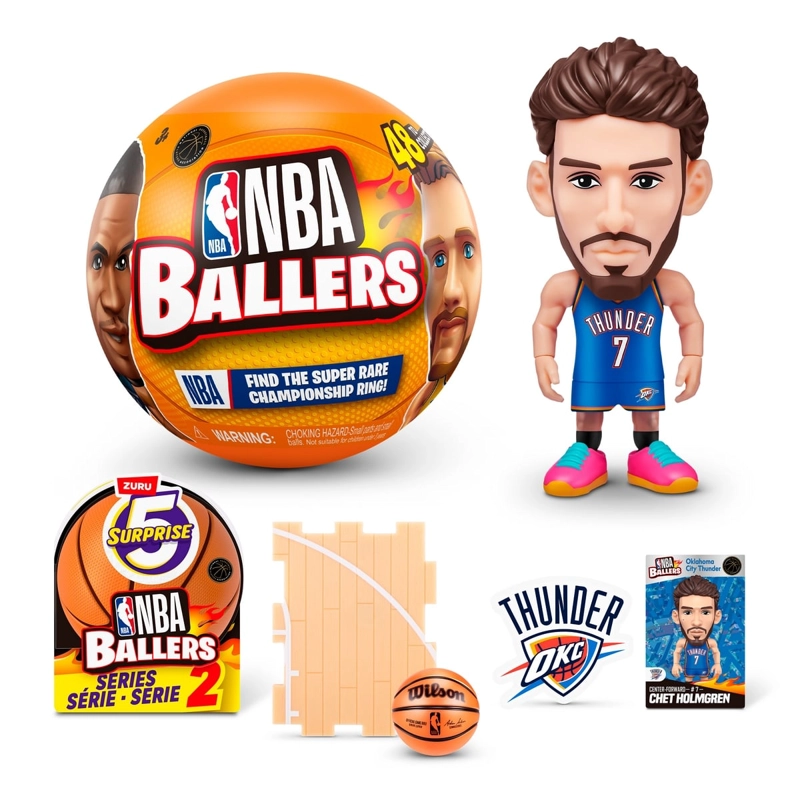 BOLA 5 SORPRESAS SERIE 2NBA BALLERS - 4