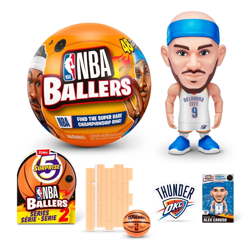 BOLA 5 SORPRESAS SERIE 2NBA BALLERS - 5