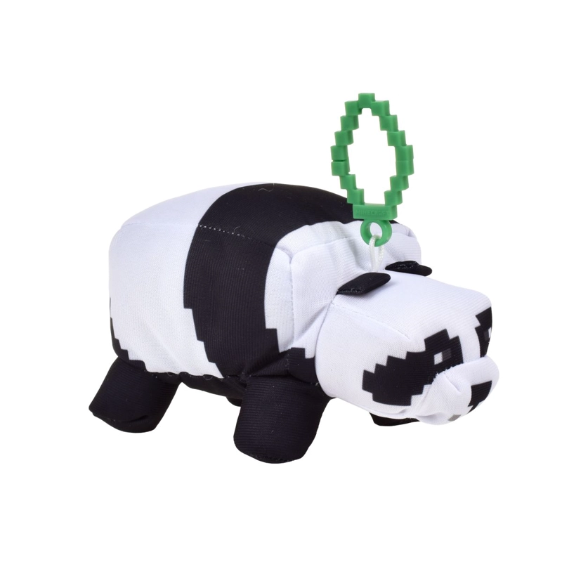 PELUCHE CON CLIP MINECRAFT - OSO PANDA - 1