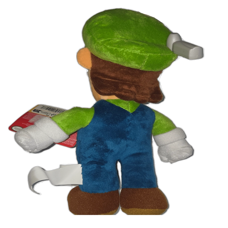 PELUCHE 23 CMS SUPER MARIO DE NINTENDO - LUIGI - 2