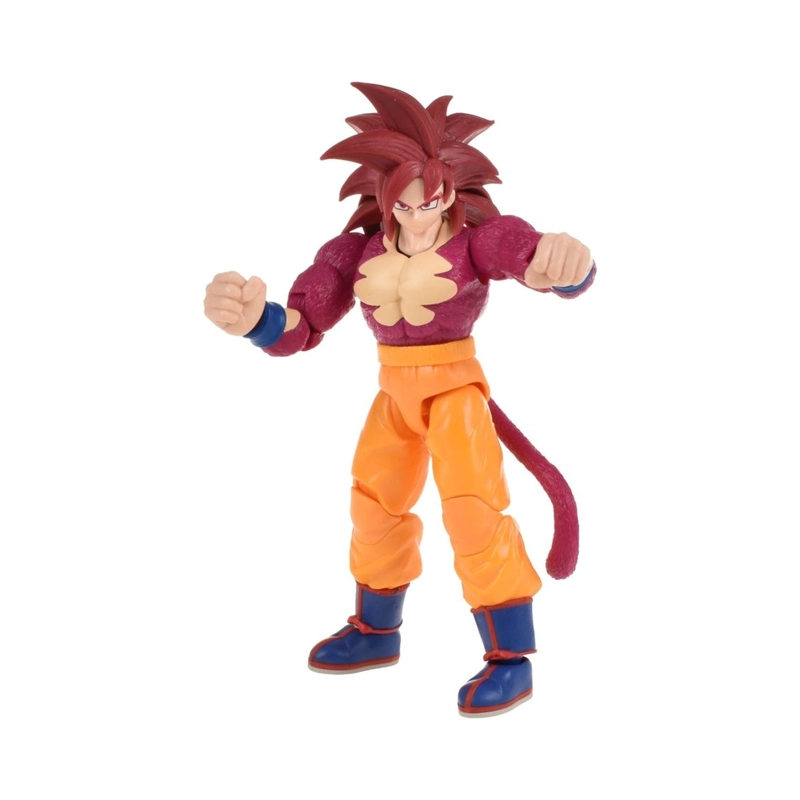 FIGURA 17 CMS LEGENDARIA DRAGON BALL Z DE BANDAI - SUPER SAIYAN 4 GOKU DAIMA - 4