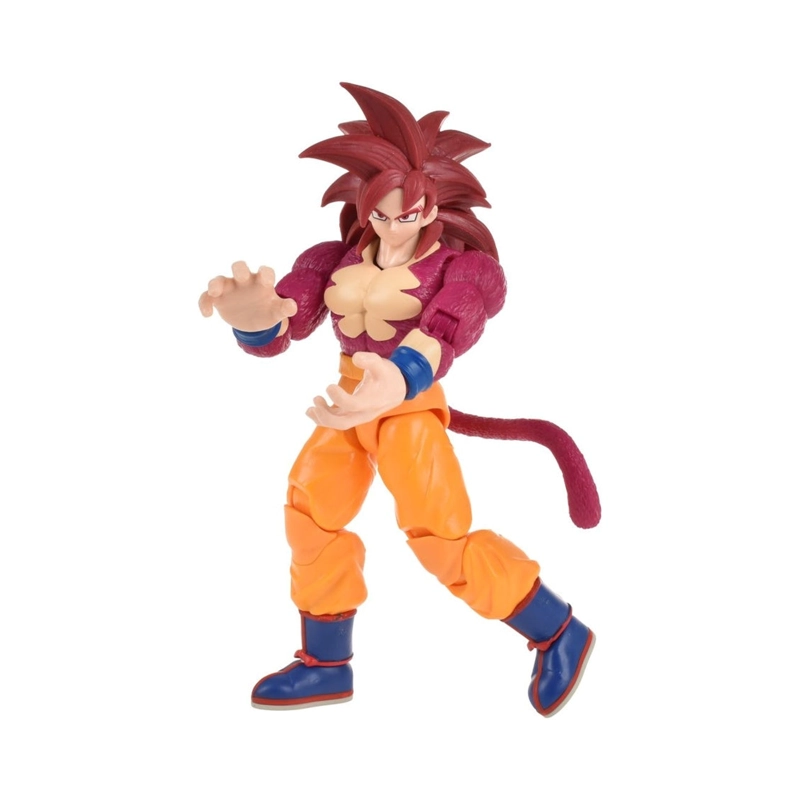 FIGURA 17 CMS LEGENDARIA DRAGON BALL Z DE BANDAI - SUPER SAIYAN 4 GOKU DAIMA - 6