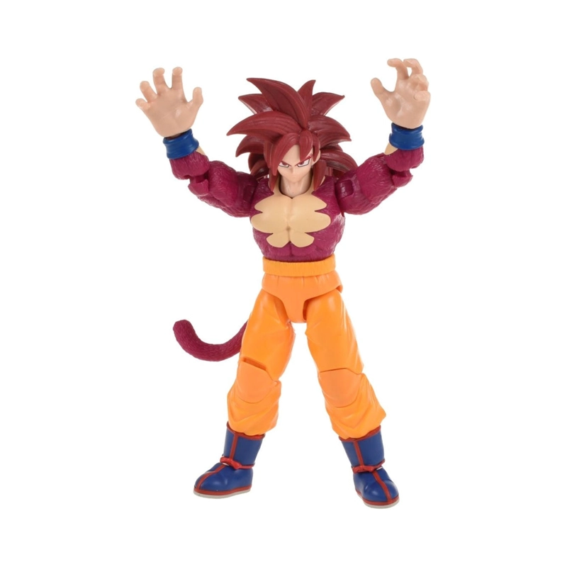 FIGURA 17 CMS LEGENDARIA DRAGON BALL Z DE BANDAI - SUPER SAIYAN 4 GOKU DAIMA - 8
