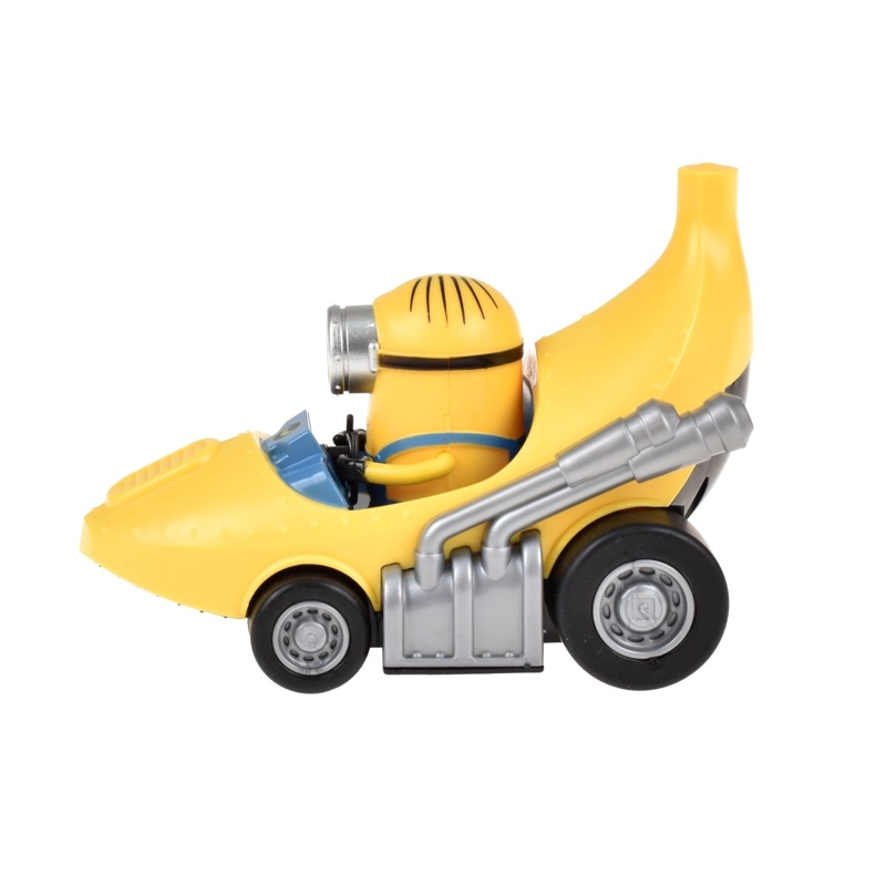 VEHICULO A FRICCION CON FORMA DE BANANA MINIONS - STUART - 4