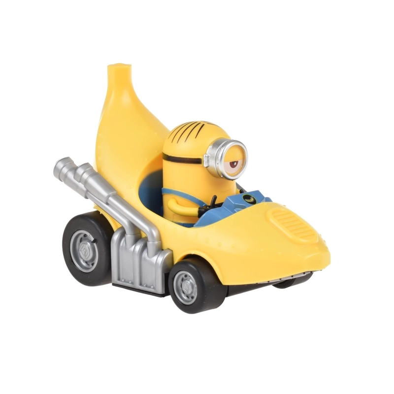 VEHICULO A FRICCION CON FORMA DE BANANA MINIONS - STUART - 6