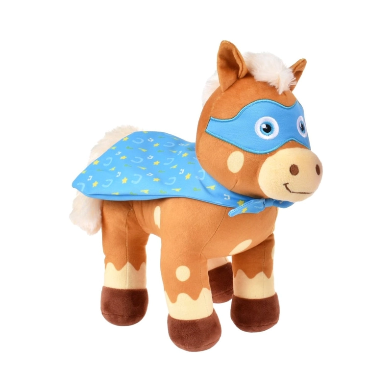 PELUCHE PERCHERON HE ROES EN ACCION LA GRANJA DE ZENON - 1