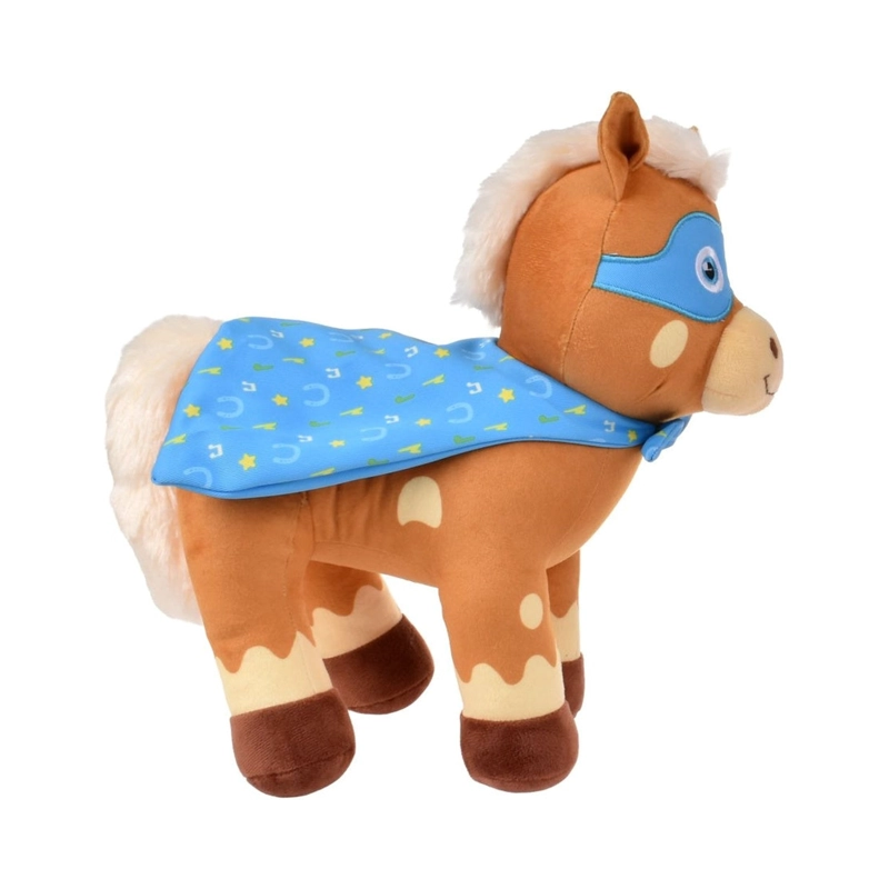 PELUCHE PERCHERON HE ROES EN ACCION LA GRANJA DE ZENON - 2