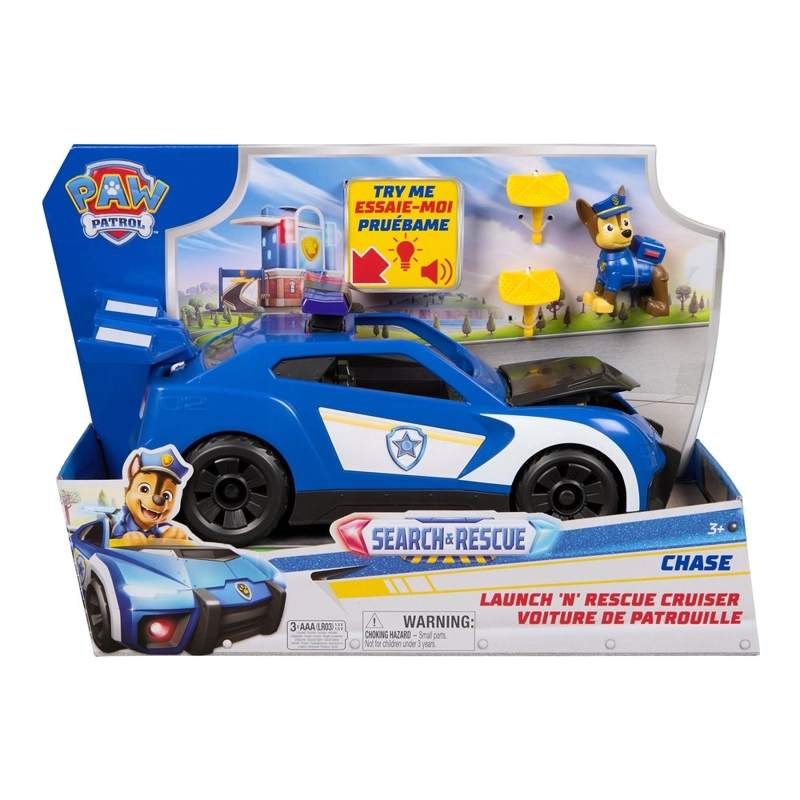 PAW PATROL SEARCH & RESCUE VEHICULO BUSQUEDA Y RESCATE CHASE - 1