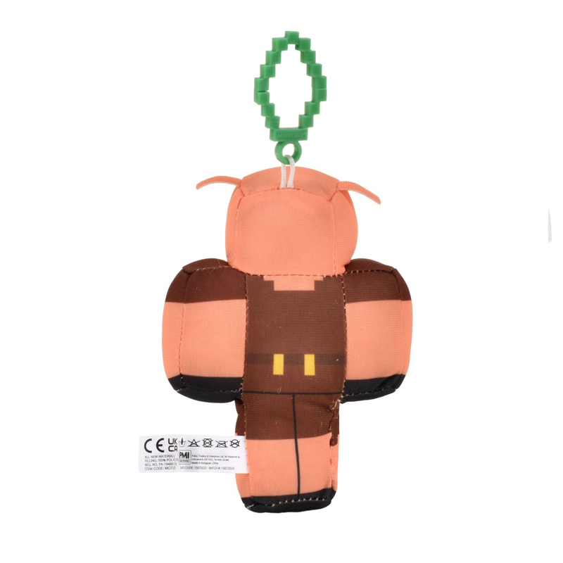 PELUCHE CON CLIP MINECRAFT - PIGLIN - 3