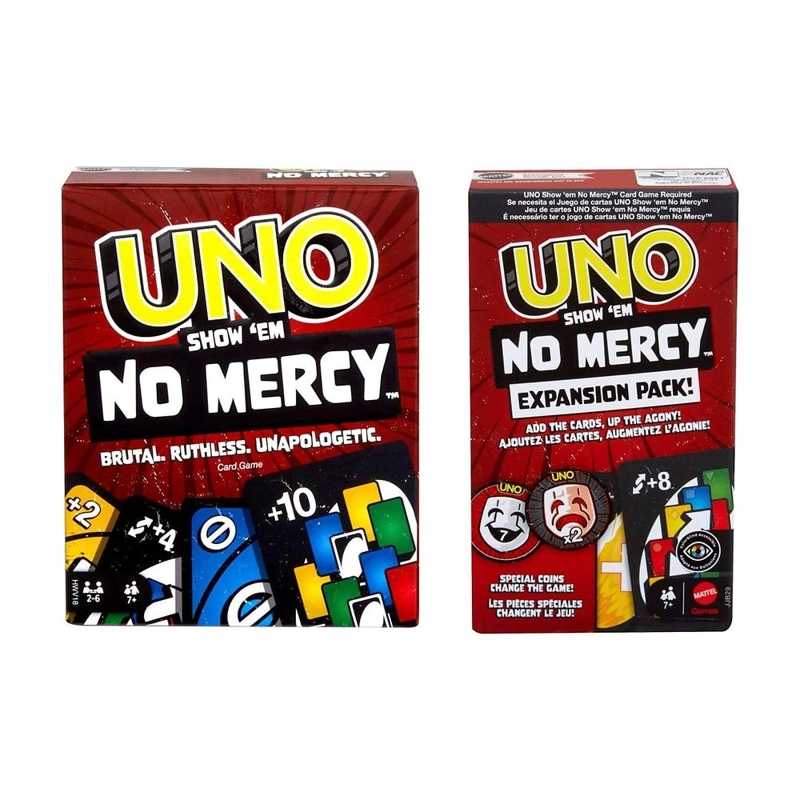 GAMES UNO PAQUETE DE EXPANSION NO MERCY - 1