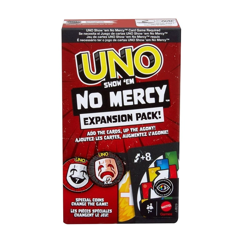 GAMES UNO PAQUETE DE EXPANSION NO MERCY - 2