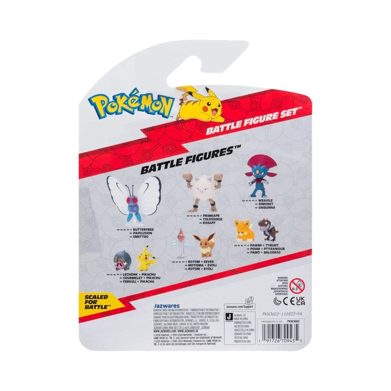 (POKEMON) POKEMON FENNEKIN LECHONK Y SIRFETCH - 2