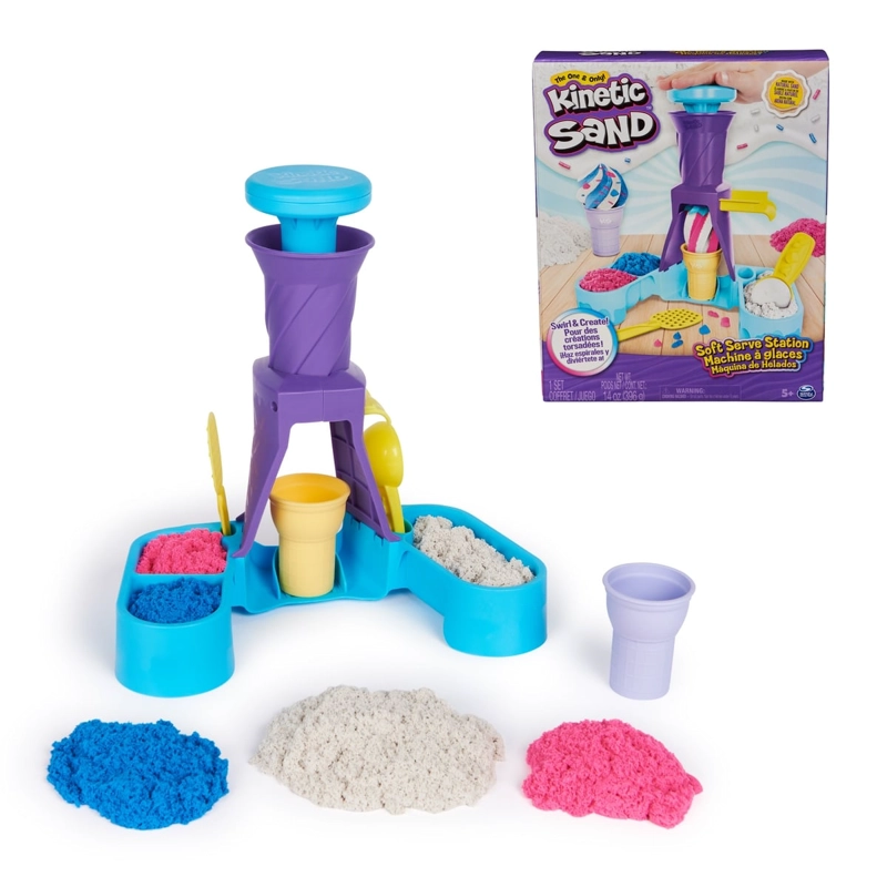 ESTACION DE HELADOS SOFT ARENA MAGICA KINETIC SAND - 1