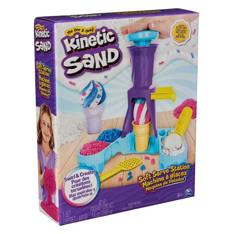 ESTACION DE HELADOS SOFT ARENA MAGICA KINETIC SAND - 2