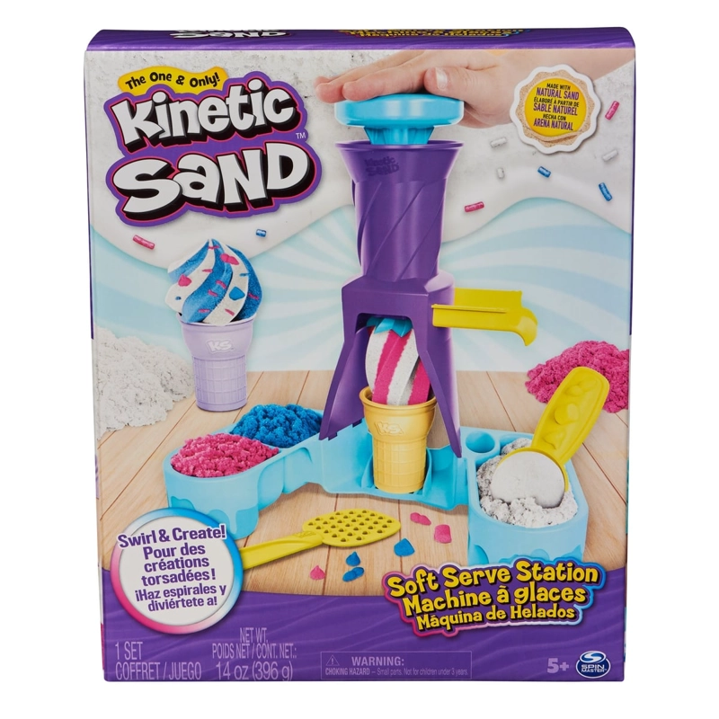 ESTACION DE HELADOS SOFT ARENA MAGICA KINETIC SAND - 3