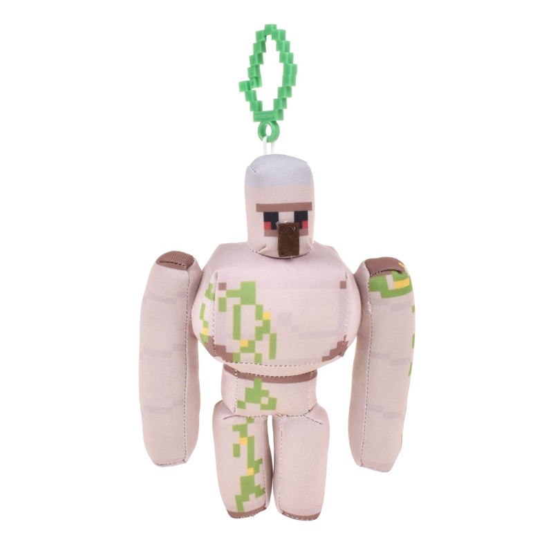 PELUCHE CON CLIP MINECRAFT - GOLEM DE HIERRO - 2