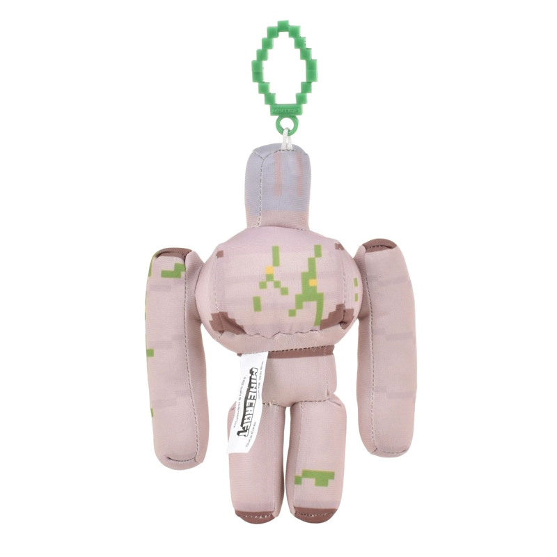 PELUCHE CON CLIP MINECRAFT - GOLEM DE HIERRO - 3