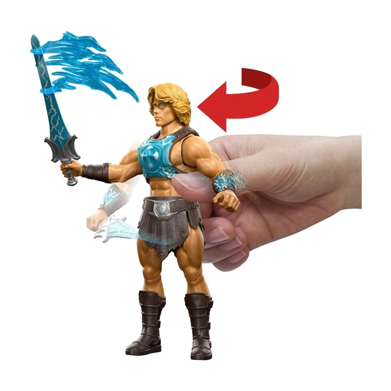 MASTERS OF THE UNIVERSE HE-MAN FIGURA DE ACCION CON MOVIMIENTO DE 5.5 PULGADAS - HE-MAN - 2