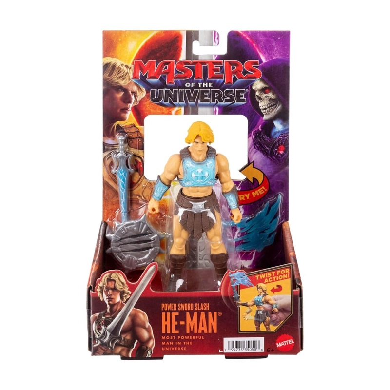 MASTERS OF THE UNIVERSE HE-MAN FIGURA DE ACCION CON MOVIMIENTO DE 5.5 PULGADAS - HE-MAN - 8
