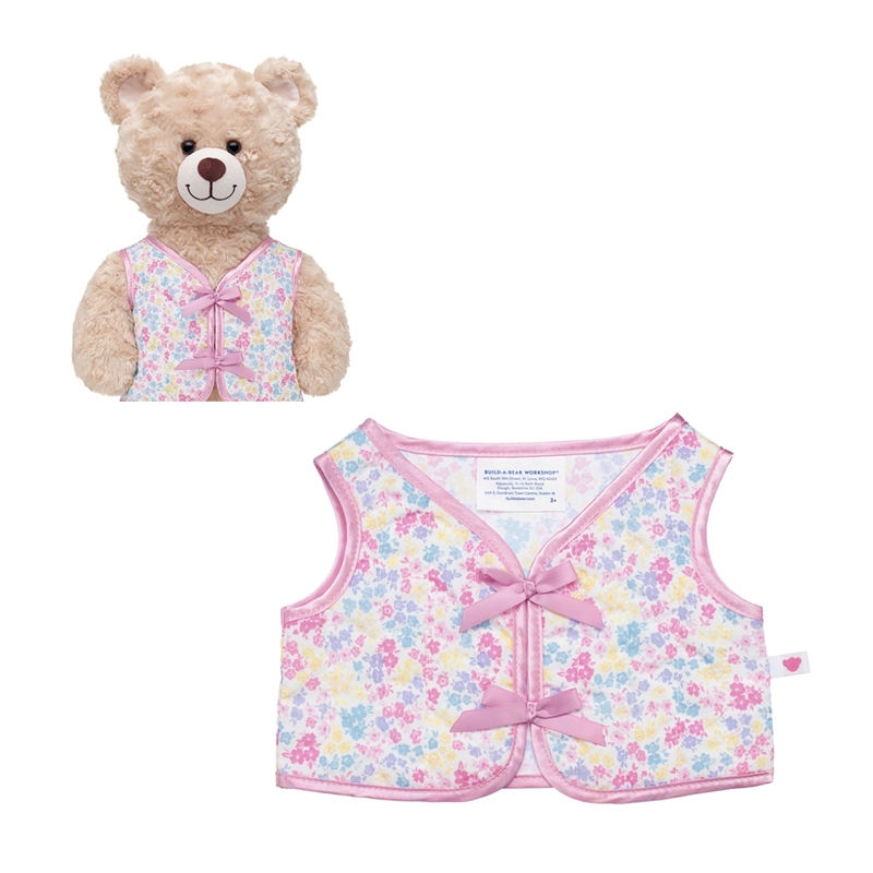 VEST FLORAL BUILD-A-BEAR - 1