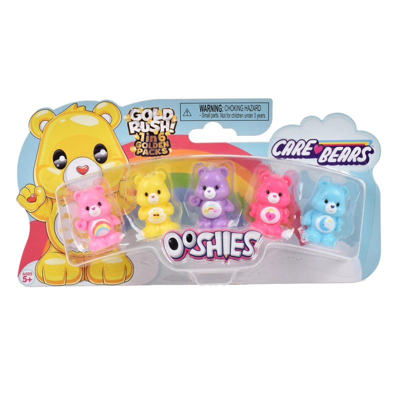 PACK 5 FIGURAS OOSHIES COLECCIONABLES CARIÑOSITOS - 1