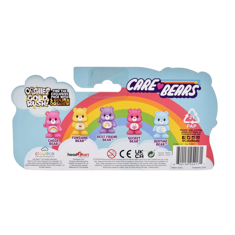 PACK 5 FIGURAS OOSHIES COLECCIONABLES CARIÑOSITOS - 2