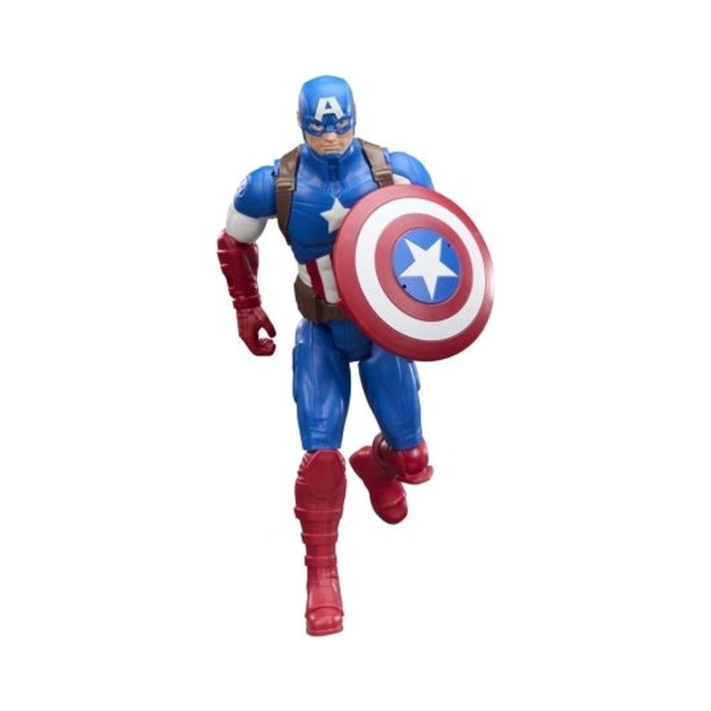 (MARVEL) FIGURA AVENGERS MARVEL TITAN HERO - CAPITAN AMERICA - 5
