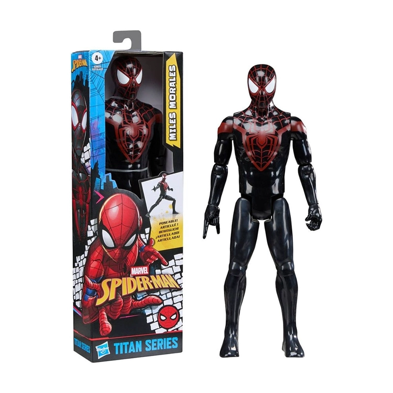 (SPIDERMAN) FIGURA SPIDERMAN CLASICO - MILES MORALES - 2