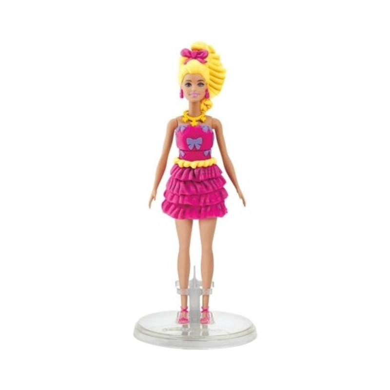 PLAY-DOH BARBIE MUÑECAS - VOLANTES Y LAZOS - 5