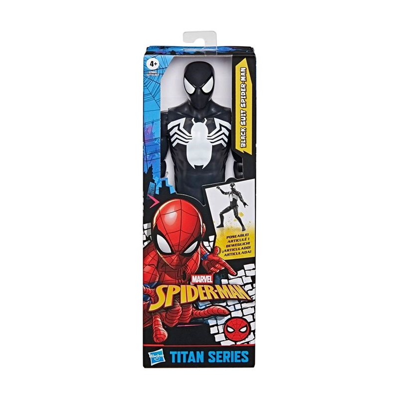 (SPIDERMAN) FIGURA SPIDERMAN CLASICO - BLACK SUIT SPIDER-MAN - 1