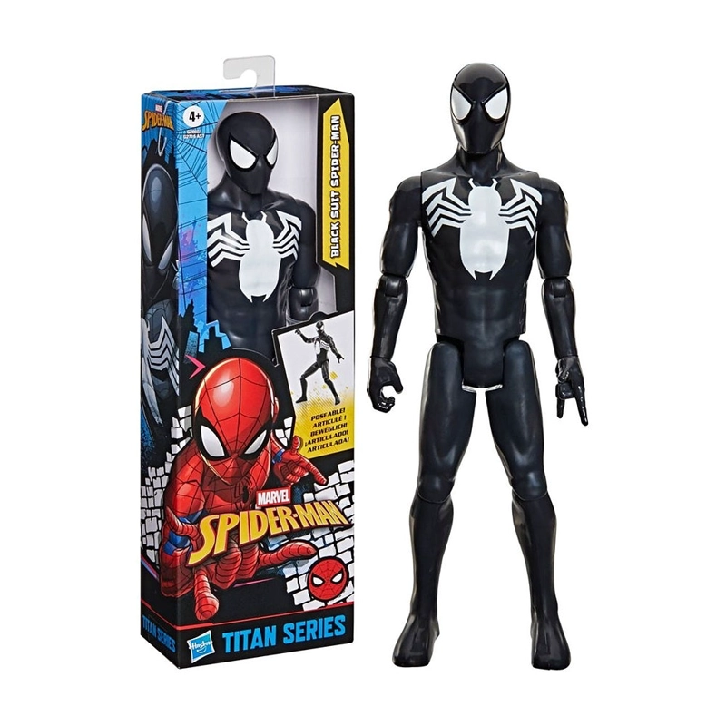 (SPIDERMAN) FIGURA SPIDERMAN CLASICO - BLACK SUIT SPIDER-MAN - 2