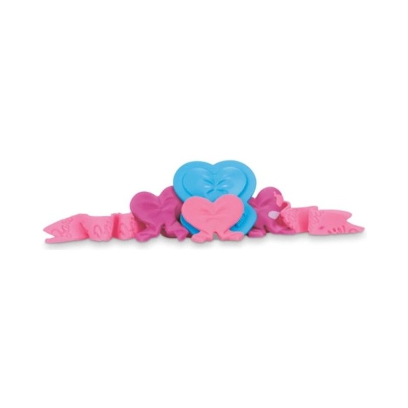 PLAY-DOH BARBIE MUÑECAS - CORAZONES Y CABELLOS - 2