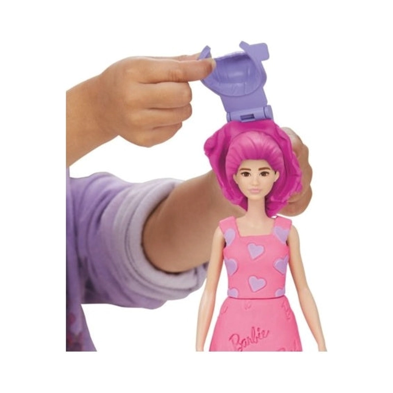 PLAY-DOH BARBIE MUÑECAS - CORAZONES Y CABELLOS - 8