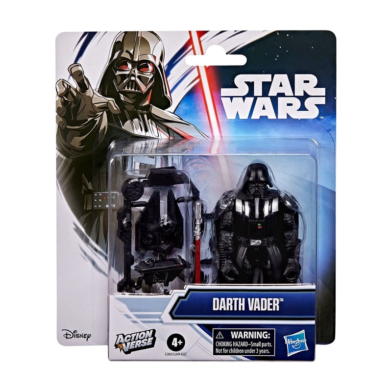 FIGURA STAR WARS CON ACCESORIO SAGA - DARTH VADER - 2