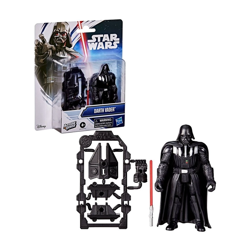 FIGURA STAR WARS CON ACCESORIO SAGA - DARTH VADER - 3
