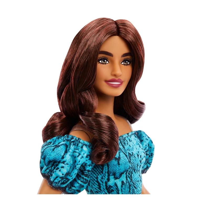 BARBIE FASHIONISTAS - BARBIE N°250 VESTIDO TURQUESA - 2