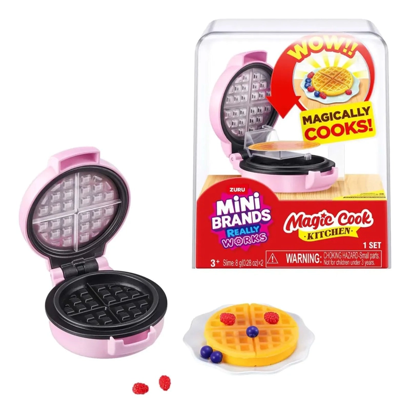 CAPSULA MINI BRANDS CON 9 SORPRESAS COCINA MAGICA DE ZURU - - 1