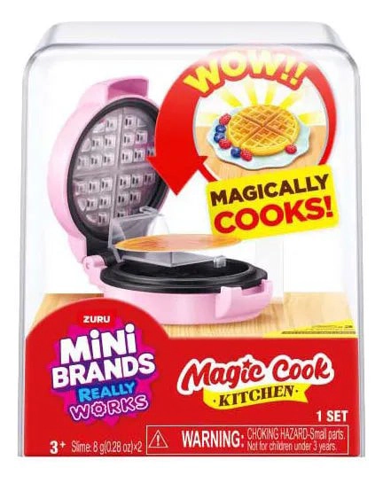 CAPSULA MINI BRANDS CON 9 SORPRESAS COCINA MAGICA DE ZURU - - 4