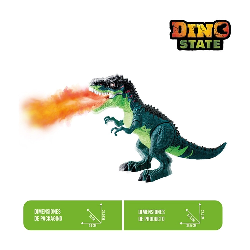 T-REX LANZALLAMAS DINO STATE - 4