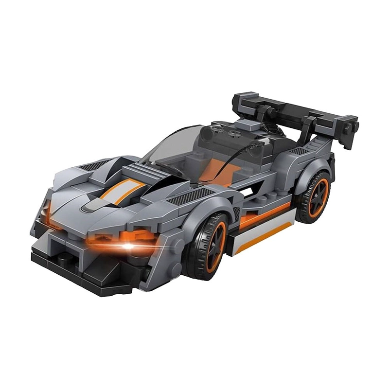 SUPER AUTO DEPORTIVO NEGRO ARMABLE WANGE - 3