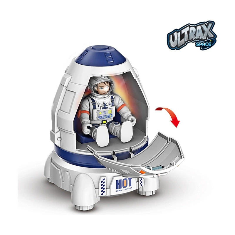 JUGUETE NAVE ESPACIAL  ULTRAX CON LUCES Y SONIDOS 1 ASTRONAUTA - 1
